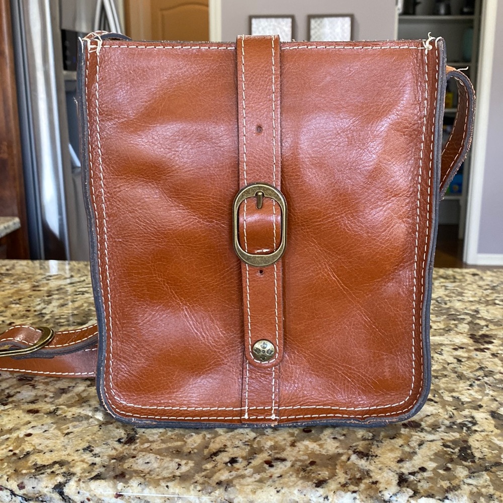 Patricia Nash Leather Crossbody Gem
